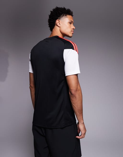 adidas Football - Tiro 26 - Sort/rød T-shirt, 3 af 5