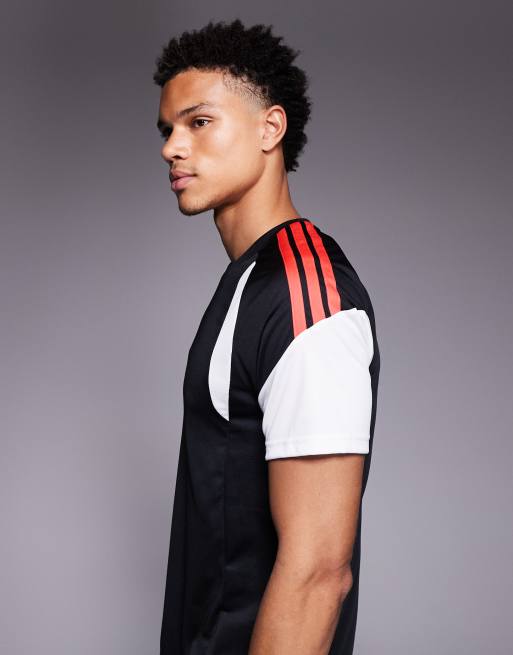 adidas Football - Tiro 26 - Sort/rød T-shirt, 4 af 5