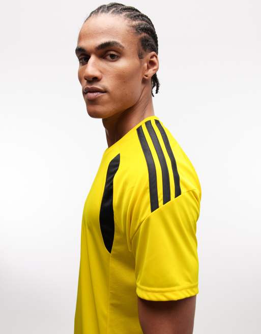 adidas - Football Tiro 26 - T-shirt gialla e nera, 4 di 5