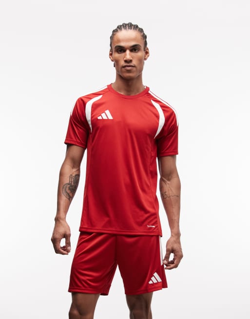 adidas Football – Tiro 26 – T-Shirt in Rot, 4 von 5