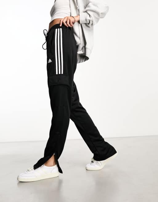 adidas Football Tiro track pants in black, ASOS