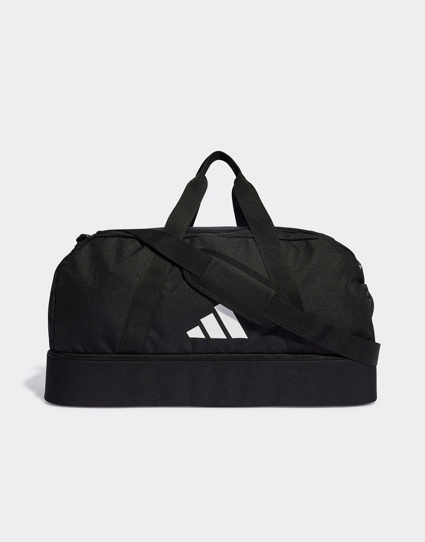 adidas Football Tiro duffle bag in black
