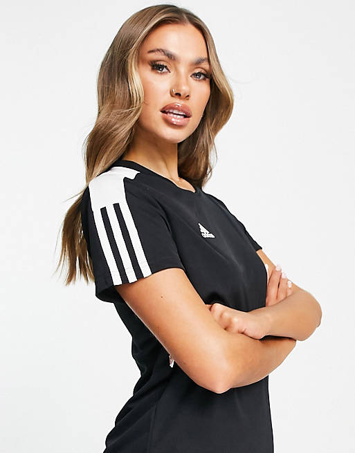 Sportswear adidas Football Tiro Essential t-shirt in black 