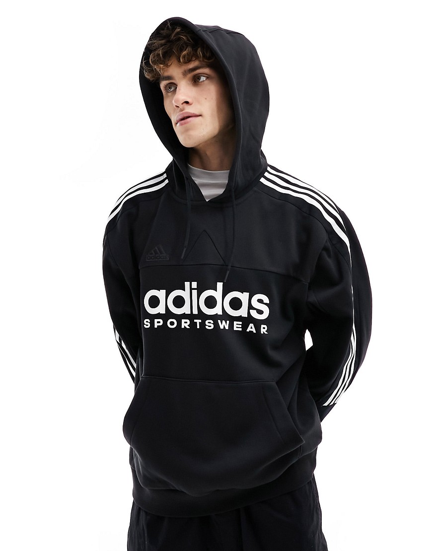 Adidas Originals Adidas Football Tiro Hoodie In Black