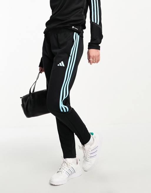 adidas Football Tiro joggers in dark blue | ASOS