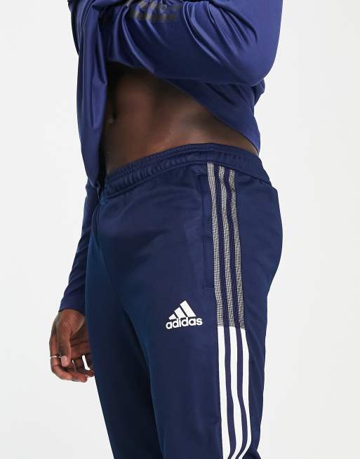 adidas Football Tiro joggers in navy