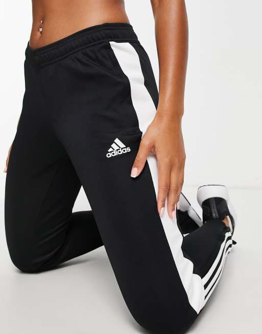 adidas - Football Tiro - Joggers neri, 3 di 4