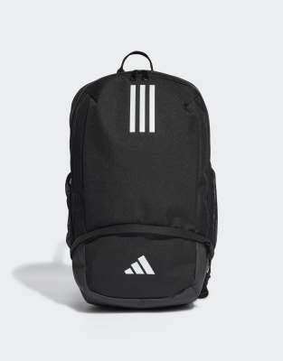 adidas - Football Tiro - Rucksack in Schwarz und Weiß