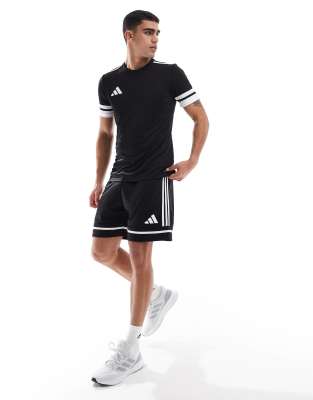 adidas Football Tiro shorts in black