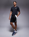 [adidas performance] adidas Football Tiro shorts in black L Black/ white