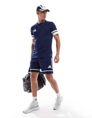 adidas Football Tiro shorts in navy