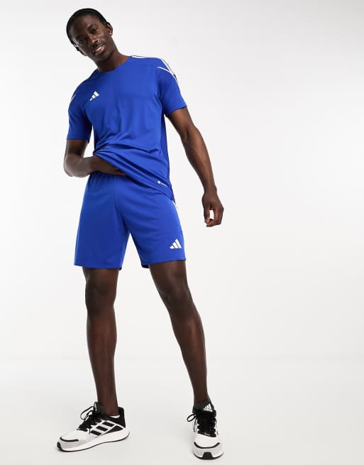 adidas Football Tiro t-shirt in blue