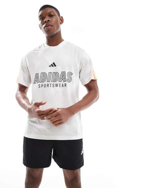 adidas Football - Tiro - T-shirt in jersey color bianco e rosso - view 1