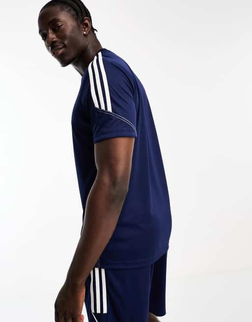 Adidas t hotsell shirt navy blue