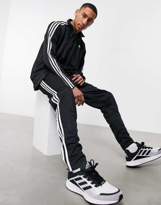 adidas Football Tiro tracksuit in black