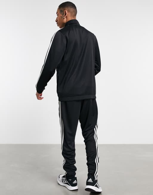 Adidas tiro cheap poly tracksuit mens