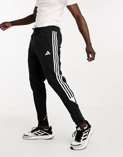 adidas Football Tiro tracksuit joggers in black | ASOS