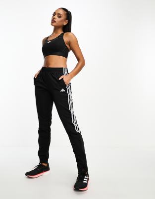 adidas Football Tiro tracksuit trousers in black - ASOS Price Checker