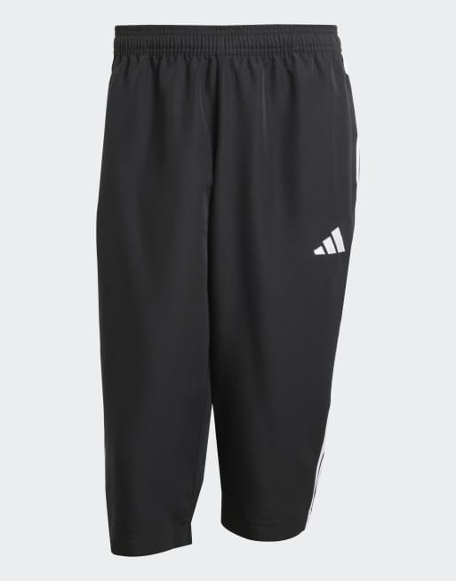adidas Football - Tiro 25 Essentials - Pantalon 3/4 - Noir et blanc, 3 de 5
