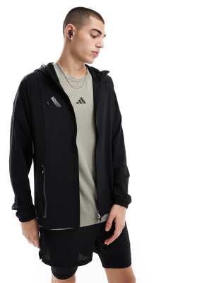 adidas performance adidas Football Tiro25 jacket in black