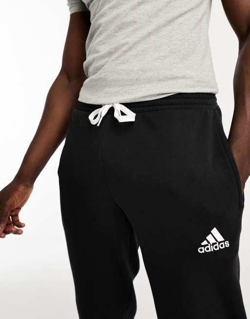 adidas Football tracksuit trackies in black, 3 of 4