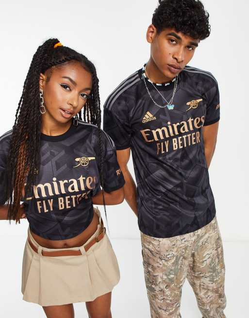 adidas Football Unisex - Arsenal FC 2022/23 - Sort udebanetrøje