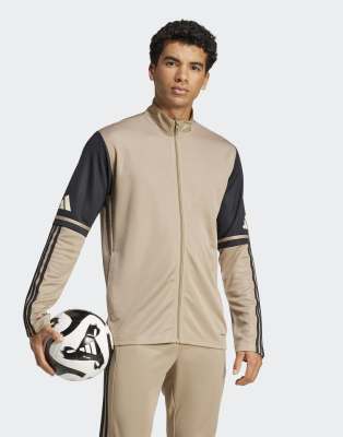 adidas Football - Veste de sport Squadra 2025 - Cargo/noir/vanille chaude-Neutre