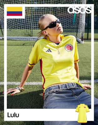 Adidas Football Womens World Cup 23 Colombia Home Shirt In Yellow | ASOS