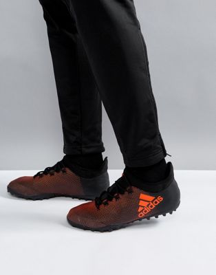 black adidas astro turf trainers