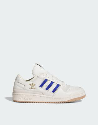 adidas - Forum Low CL - Sneaker in Weiß und Blau