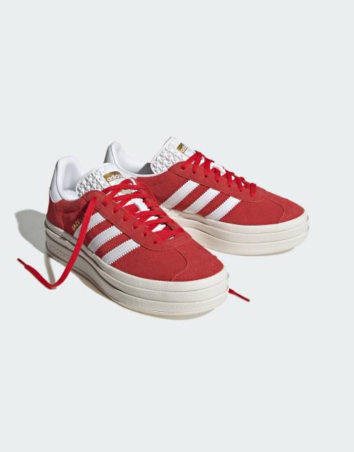 Adidas gazelle hotsell super rouge