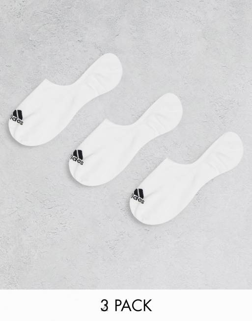 adidas Golf – 3er-Pack kurze Socken in Weiß