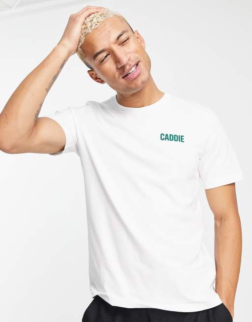 adidas Golf – Adicross Caddie – T-Shirt in Weiß mit Rückenprint, 2 von 4