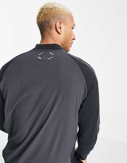 adidas Golf - Adicross - Sweatshirt met opstaande kraag in zwart, 4 van 4