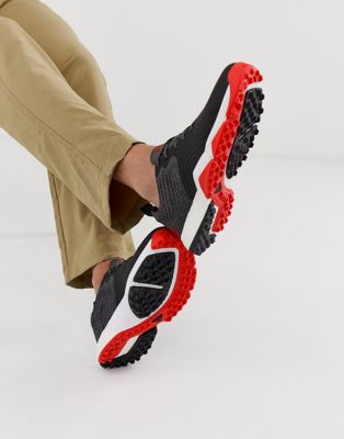 Adidas – Golf Adipower – svarta sneakers-Grå