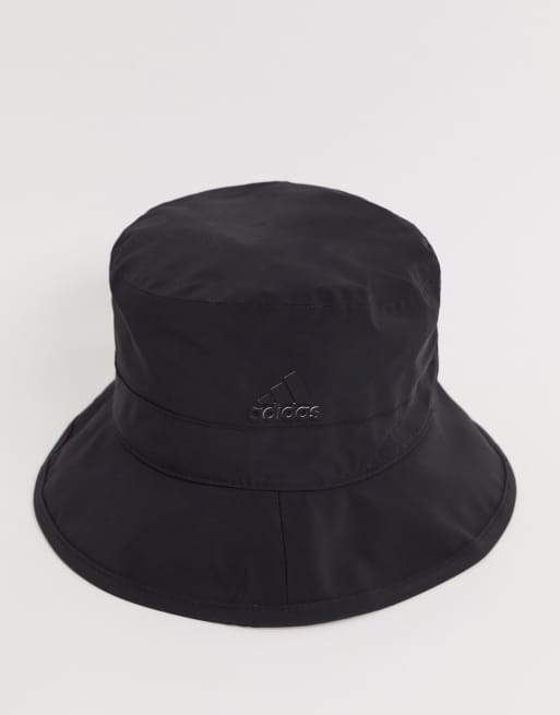 Black golf bucket sales hat