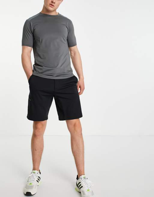 adidas Golf cargo shorts in black