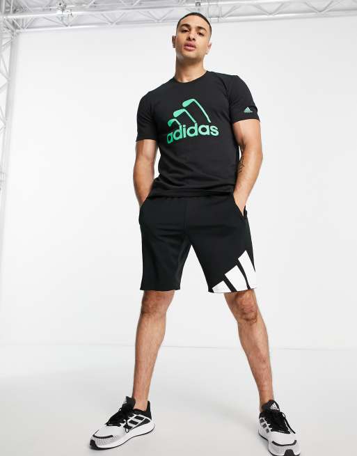 adidas – Golf Club – Czarny T-shirt z nadrukiem, 4 z 4