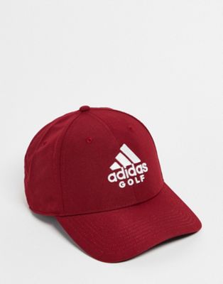 adidas Golf performance cap in red