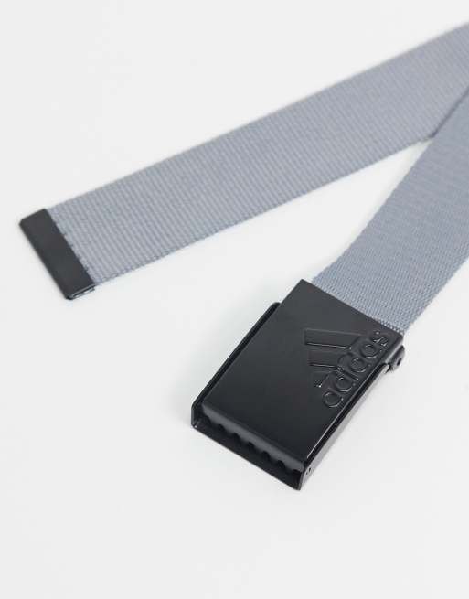 adidas Golf Reversible Web Belt - Grey | adidas Canada