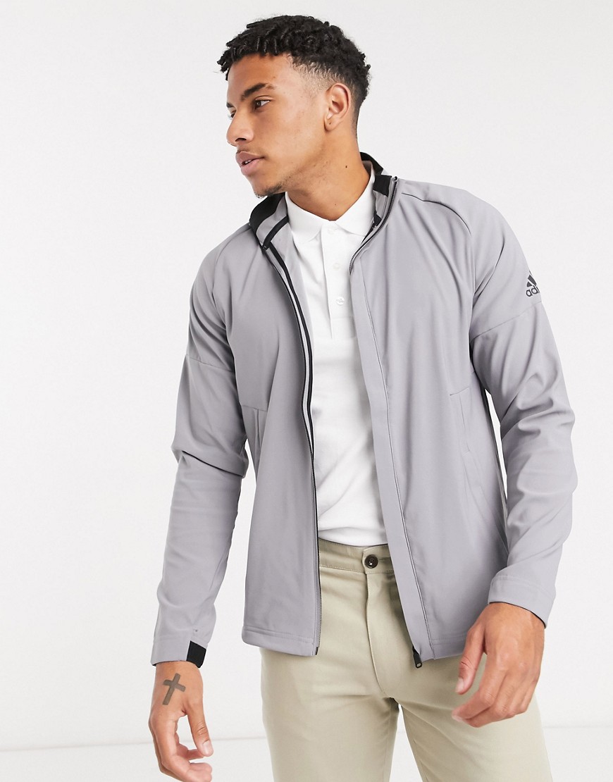 Adidas Golf softshell jacket in grey