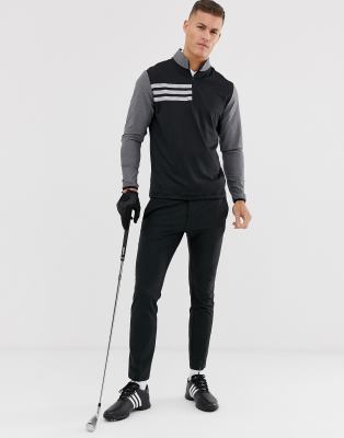 adidas 3 stripe golf trousers