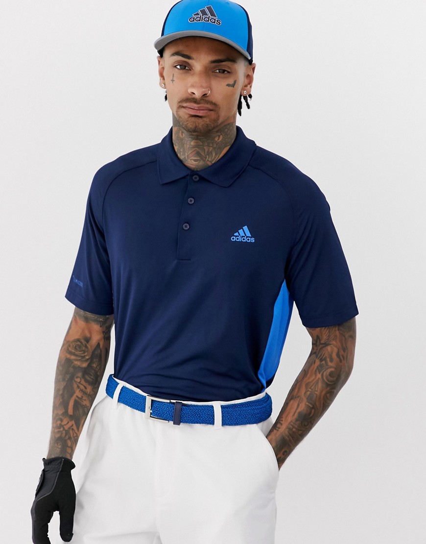 Adidas Golf - Ultimate 365 Climacool - Polo blu navy