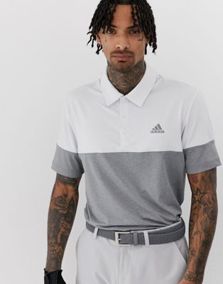 Adidas Golf - Ultimate 365 - Polo met kleurvlak in grijs