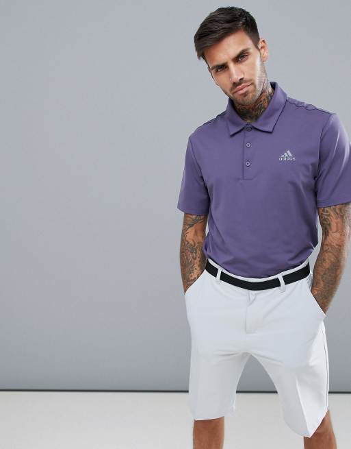 Adidas clearance purple polo