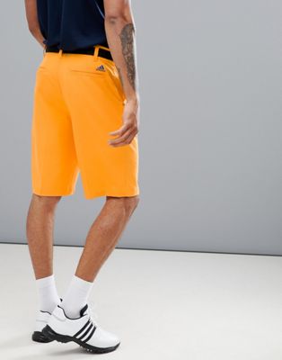 adidas orange golf shorts