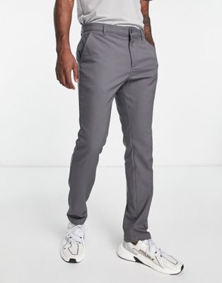 adidas Golf Ultimate 365 tapered trousers in dark grey