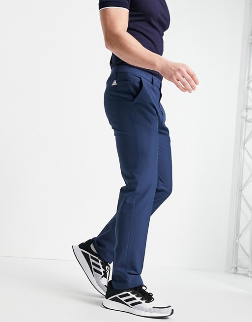 adidas Golf ultimate 4 way stretch trousers in navy
