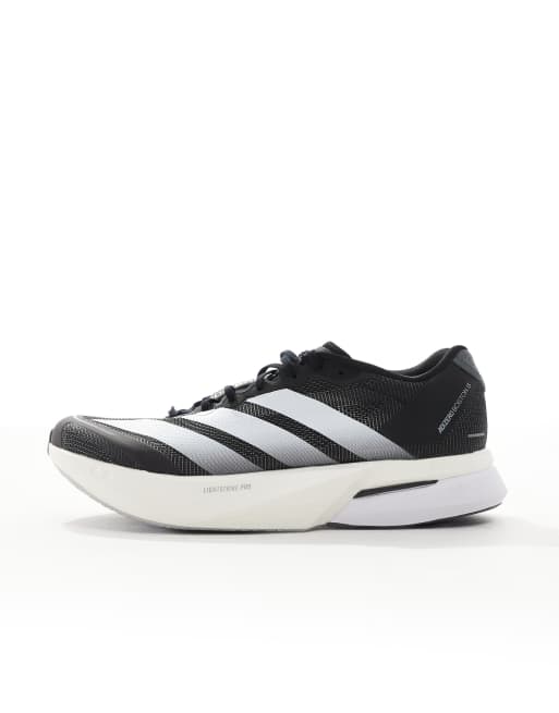 adidas - Hardlopen - Adizero Boston 13 eqt - Schoenen in core black / cloud white / grijs , 5 van 5