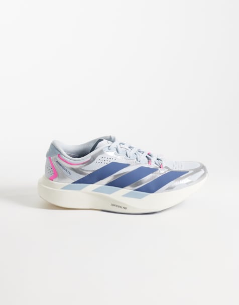 adidas - Hardlopen - Adizero EVO SL EXO - Sneakers in grijs en roze - view 1